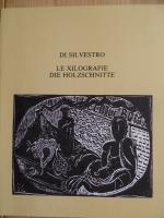 Di Silvestro. Le Xilografie. Die Holzschnitte. Catalogo di mostra, Biblioteca Comunale di Milano, 12 maggio - 10 giugno 1986 e Offenbach, 5 marzo - 2 aprile 1986. Presentazione di Sebastiano Addamo. Testi di Franco Sciardelli, Gesualdo Bufalino, Sigrid Russ, Konrad Helbig, Enzo Papa, Enzo Leopardi, Eduardo Rebulla, Sergio Troisi, Gaetano Tranchino, Aldo Gerbino, Giuseppe Quatriglio, Pino Di Silvestro. Numerose riproduzioni a colori e in nero delle opere di Pino Di Silvestro.