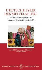 Deutsche Lyrik des Mittelalters: Mit 36 