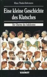 Klaus Thiele-Dohrmann: Eine kleine Gesch Klaus Thiele-Dohrmann: Eine kleine Gesch