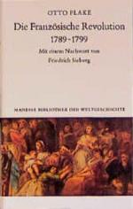 Otto Flake: Die Französische Revolution 