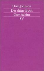 Uwe Johnson: Das dritte Buch über Achim: