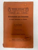 Biblische Zeitfragen Heft 12 Griechentum Biblische Zeitfragen Heft 12 Griechentum
