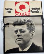 Quick Sonderheft Heft Nr. 48a - Präsident Kennedy - vom 25. November 1963 - 16. Jahrgang