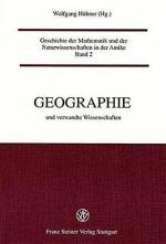 Geschichte der Mathematik und der Naturwissenschaften in der Antike -  Geographie und verwandte Wissenschaften. mit Beiträgen von Germaine Aujac