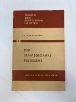 Preussen Osten Vortrag 1964 - Scheuner, Preussen Osten Vortrag 1964 - Scheuner,