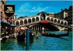 Venezia. Canal Grande - Die Rialto Brücke