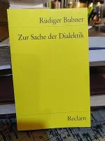 Zur Sache der Dialektik. (Universal-Bibliothek  Nr. 9974)