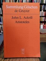 Ackrill, John L.: Aristoteles. Eine Einf