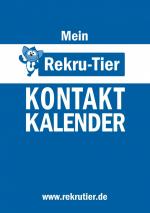 Mein REKRU-TIER Kontaktkalender | Tobias Schlosser (u. a.) | Taschenbuch | Paperback | 216 S. | Deutsch | 2019 | REKRU-TIER GmbH | EAN 9783941412552