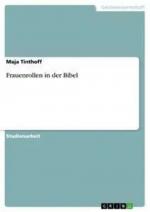 Maja Tinthoff: Frauenrollen in der Bibel