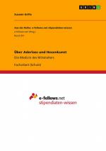 Über Aderlass und Hexenkunst | Die Medizin des Mittelalters | Susann Grille | Taschenbuch | Aus der Reihe: e-fellows.net stipendiaten-wissen, Bd. 201 | Paperback | 24 S. | Deutsch | 2011 | GRIN Verlag