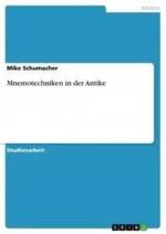 Mike Schumacher: Mnemotechniken in der A