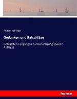 Doss, Adolph von: Gedanken und Ratschläg