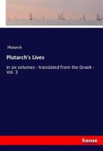 Plutarch's Lives | in six volumes - translated from the Greek - Vol. 3 | Plutarch | Taschenbuch | Paperback | 472 S. | Englisch | 2018 | hansebooks | EAN 9783337694296