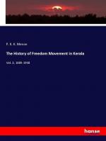 The History of Freedom Movement in Kerala | Vol. 2, 1885-1938 | P. K. K. Menon | Taschenbuch | Paperback | Englisch | 2021 | hansebooks | EAN 9783348031318