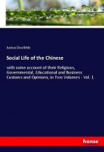 Social Life of the Chinese | with some account of their Religious, Governmental, Educational and Business Customs and Opinions, in Two Volumes - Vol. 1 | Justus Doolittle | Taschenbuch | Paperback