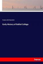 Early History of Balliol College | Frances De Paravicini | Taschenbuch | Paperback | 388 S. | Englisch | 2018 | hansebooks | EAN 9783337561093