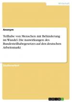 Anonymous: Teilhabe von Menschen mit Beh