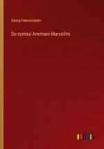 De syntaxi Ammiani Marcellini | Georg Hassenstein | Taschenbuch | Paperback | Französisch | 2024 | Outlook Verlag | EAN 9783385027787