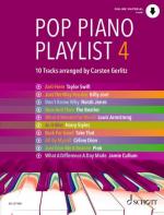 Pop Piano Playlist 4 | 10 Tracks - arranged by Carsten Gerlitz. Band 4. Klavier. | Broschüre | Englisch | 2024 | Schott Music | EAN 9790001219983