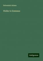 Walks to Emmaus | Nehemiah Adams | Taschenbuch | Paperback | Englisch | 2024 | Antigonos Verlag | EAN 9783386757706