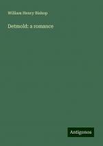 Detmold: a romance | William Henry Bishop | Taschenbuch | Paperback | Englisch | 2024 | Antigonos Verlag | EAN 9783386757584