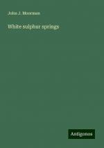 White sulphur springs | John J. Moorman | Taschenbuch | Paperback | Englisch | 2024 | Antigonos Verlag | EAN 9783386757065