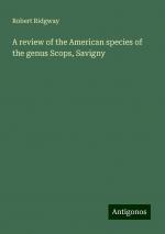 Robert Ridgway: A review of the American