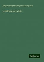 Anatomy for artists | Royal College Of Surgeons Of England | Taschenbuch | Booklet | Englisch | 2024 | Antigonos Verlag | EAN 9783386771375