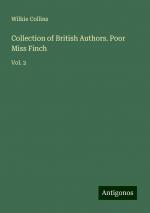 Collection of British Authors. Poor Miss Finch | Vol. 2 | Wilkie Collins | Taschenbuch | Paperback | Englisch | 2024 | Antigonos Verlag | EAN 9783386238366