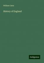 History of England | William Cates | Taschenbuch | Paperback | Englisch | 2024 | Antigonos Verlag | EAN 9783388232140