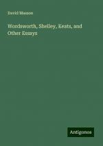 Wordsworth, Shelley, Keats, and Other Essays | David Masson | Taschenbuch | Paperback | Englisch | 2024 | Antigonos Verlag | EAN 9783388229607