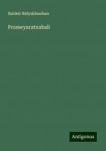 Promeyaratnabali | Baldeb Bidyabhushan | Taschenbuch | Paperback | Englisch | 2024 | Antigonos Verlag | EAN 9783388327402