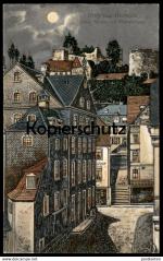 ALTE POSTKARTE GRUSS AUS MONTJOIE HOTEL 