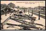 ALTE POSTKARTE VERHEERUNGEN AM BAHNHOF A