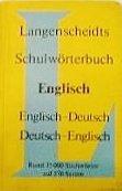 Langenscheidts: Schulwörterbuch Englisch