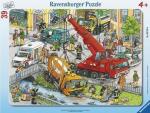 Ravensburger Kinderpuzzle - 06768 Rettungseinsatz - Rahmenpuzzle fuer Kinder ab 4 Jahren, mit 39 Teilen