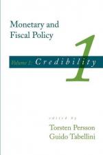 Monetary and Fiscal Policy, Volume 1