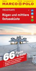 MARCO POLO Freizeitkarte 4 Ruegen und mittlere Ostseekueste 1:100.000