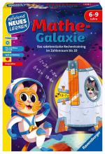 Ravensburger 24970 - Mathe-Galaxie - Lernspiel fuer Kinder, Rechenspiel fuer Kinder von 6-9 Jahren, fuer 1-4 Spieler, Zahlenraum 1-20, Plus und Minus