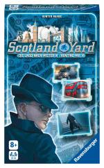 Ravensburger 22451 - Scotland Yard, Mitbringspiel fuer 2-4 Spieler, Strategiespiel ab 8 Jahren, kompaktes Format, Reisespiel, Brettspiel