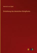 Entstehung des deutschen Koenigthums