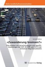 Zuwanderung bremsen?»