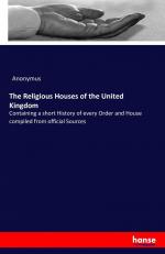 The Religious Houses of the United Kingdom