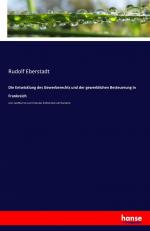 Die Entwicklung des Gewerberechts und der gewerblichen Besteuerung in Frankreich