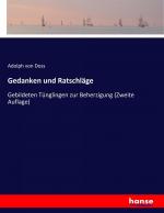 Doss, Adolph von: Gedanken und Ratschlae