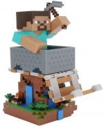 Cable Guy - Minecraft Steve R.E.S.T, Staender/Ladestation fuer Controller und Smartphones