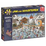 Puzzle: Die Winterspiele (van Haasteren) (1000 Teile)