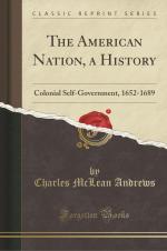 Andrews, Charles Mclean: The American Na