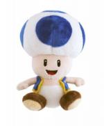 Nintendo Toad, Plueschfigur, blau, 20 cm